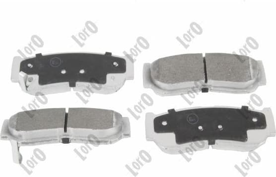 Brake Pad Set, disc brake LORO 231-02-129