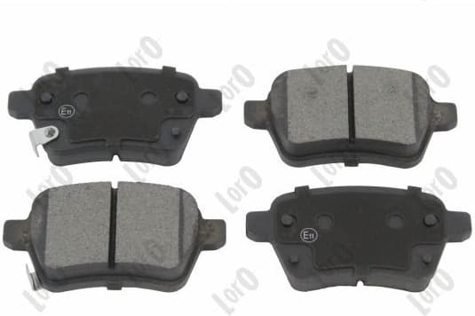 Brake Pad Set, disc brake LORO 231-02-162