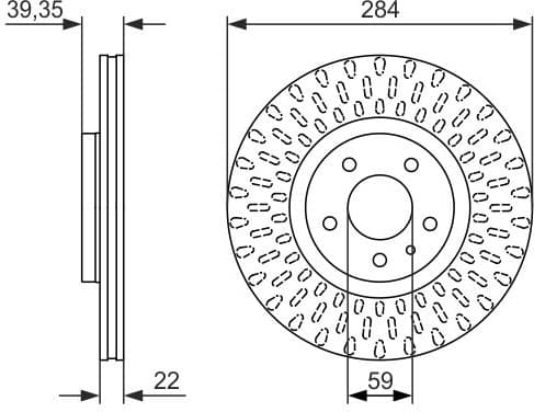 Brake Disc 0986479588 - image 3