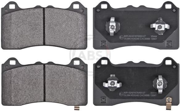 Brake Pad Set, disc brake 35444