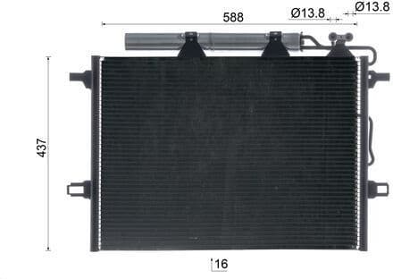 Condenser, air conditioning BEHR AC318001S - image 10