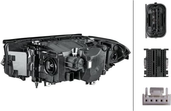 Headlight 1EX 354 836-021 - image 2