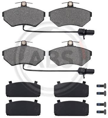 Brake Pad Set, disc brake 37160