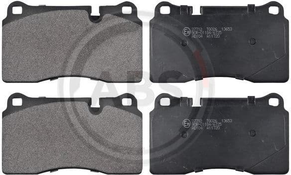 Brake Pad Set, disc brake 37712