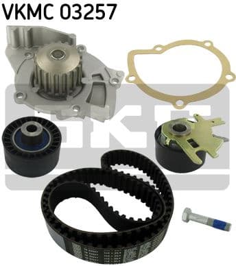 Timing belt kit with water pump VKMC 03257 - image 3