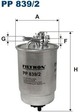 Fuel Filter PP839/2