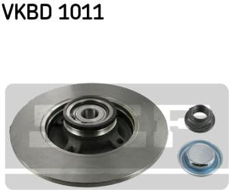 Brake disc with bearing, Top Quality VKBD1011 - image 2