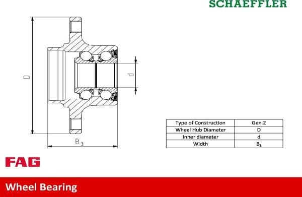 Wheel Bearing Kit 713630820 - image 2