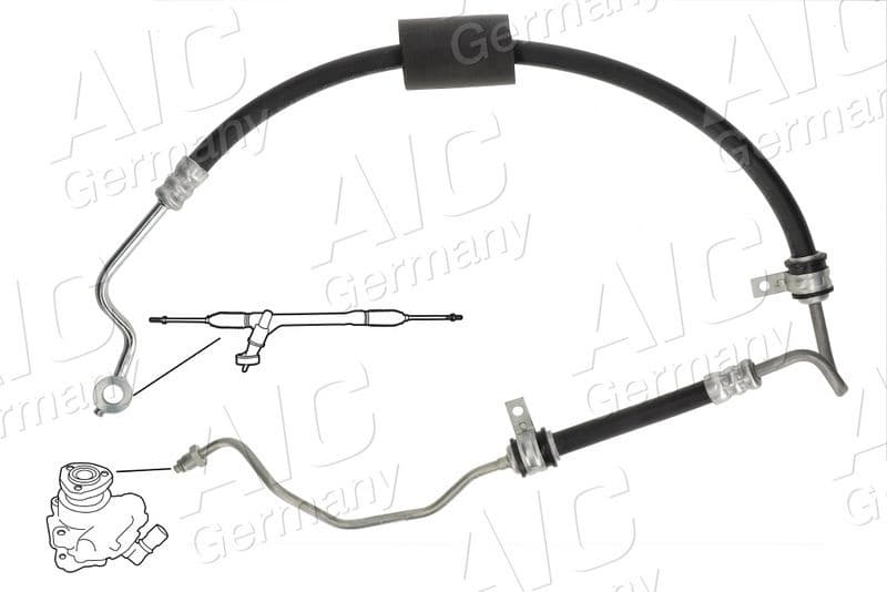 Hydraulic Hose, steering Original AIC Quality 58579 - image 3