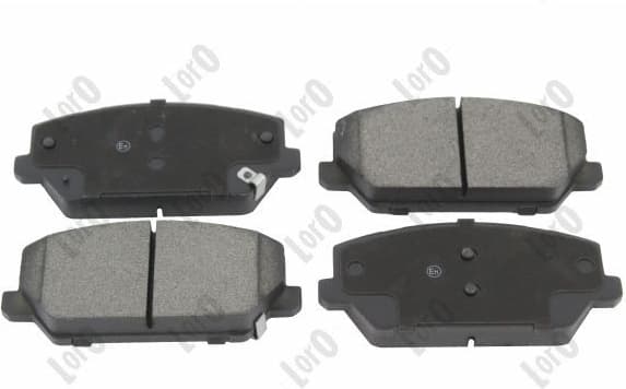 Brake Pad Set, disc brake LORO 231-01-314
