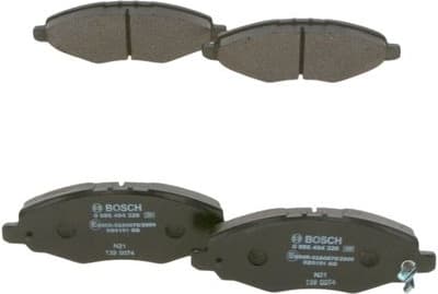 Brake Pad Set, disc brake 0986494326 - image 4