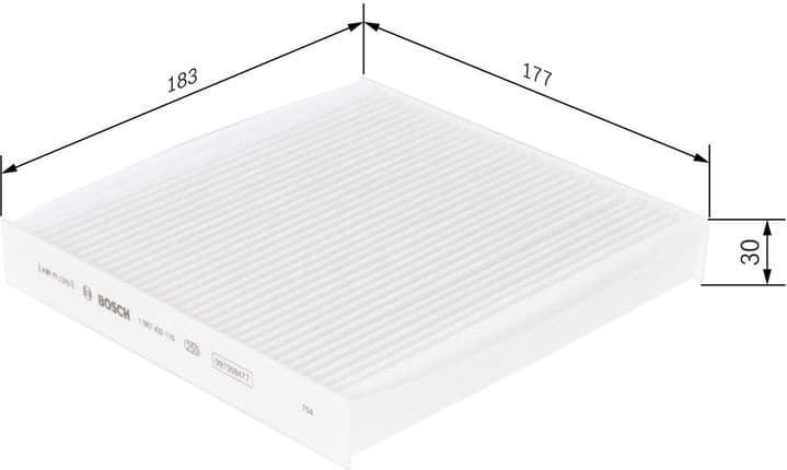 Filter, cabin air 1987432115 - image 10