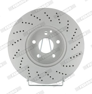 Brake disc, 1pcs FRONT, Top Quality DDF1694C-1