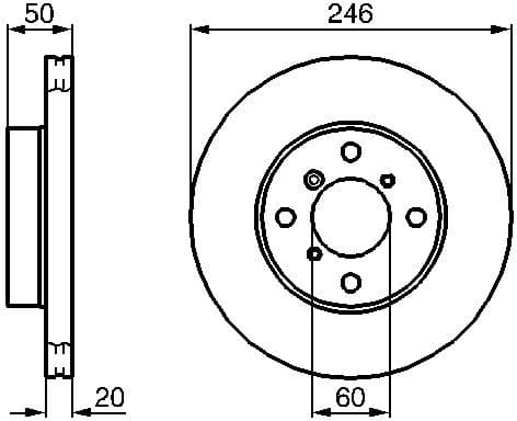 Brake Disc 0986478841 - image 6