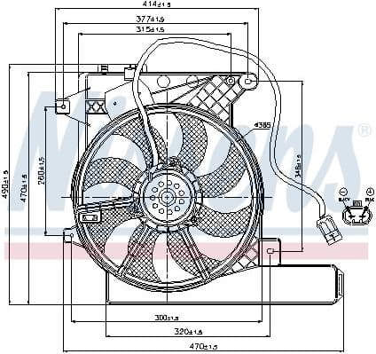 Fan, engine cooling 85202 - image 6