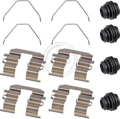 Accessory Kit, disc brake pad 1960Q