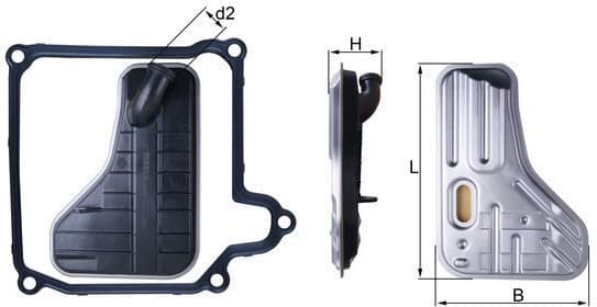 Hydraulic Filter, automatic transmission HX 264D