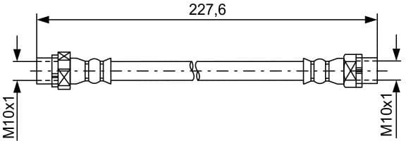 Brake Hose 1 987 481 582