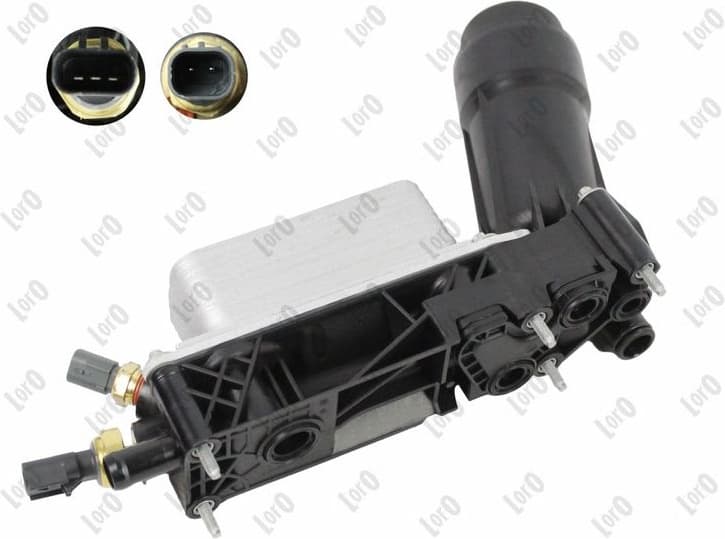 Oil Cooler, engine oil LORO 100-01-042 - image 2