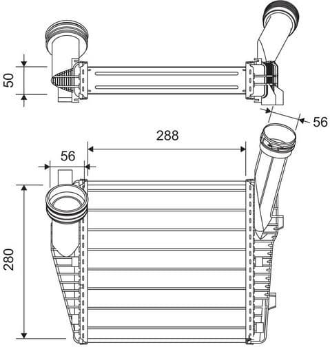 Charge Air Cooler 822947
