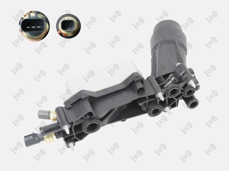 Oil Cooler, engine oil LORO 100-01-043 - image 2