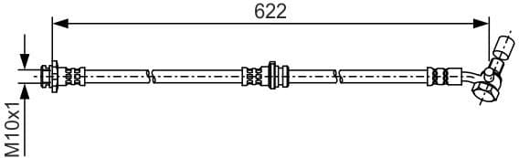 Brake Hose 1 987 481 A39 - image 10