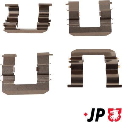 Accessory Kit, disc brake pad JP 3364003810