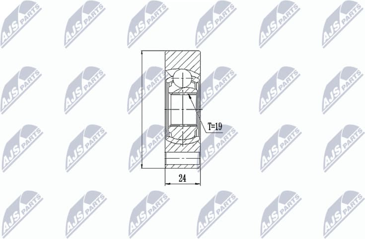 Joint Kit, drive shaft NPW-HD-013