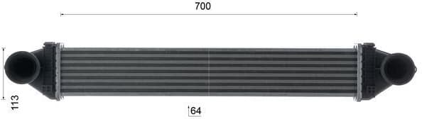 Charge Air Cooler BEHR CI 85 000S - image 10