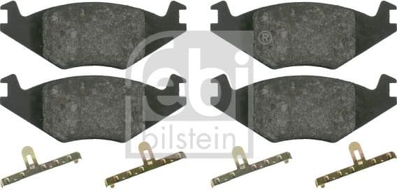 Brake Pad Set, disc brake 16011