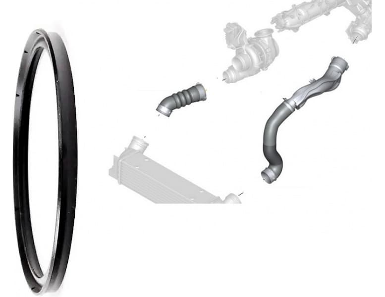 Seal ring, turbocharger, intercooler 13718596850
