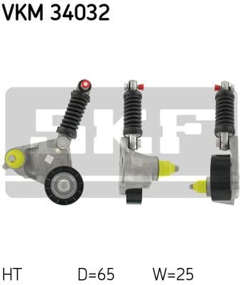 Tensioner belt VKM34032 - image 2