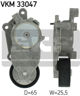 Belt Tensioner, V-ribbed belt VKM 33047