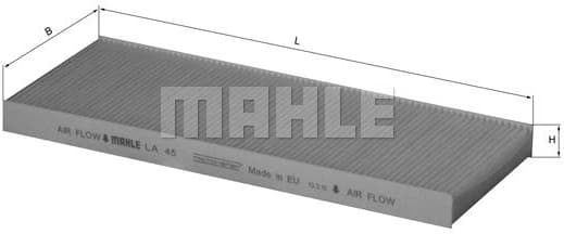 Filter cabin LA45 - image 2