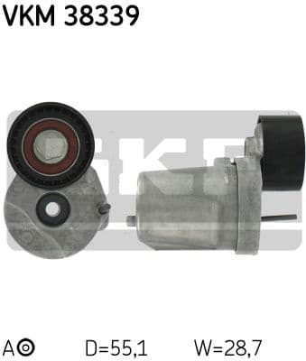 Tensioner belt VKM38339 - image 2