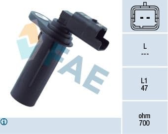 Sensor crankshaft position 79251