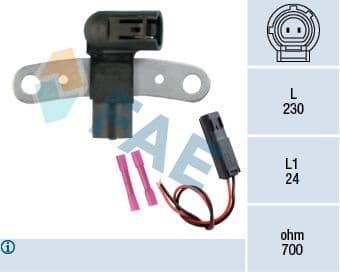 Sensor, crankshaft pulse 79319