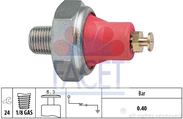 Sensor oil pressure light 7.0016 - image 2