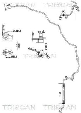 High/Low-pressure Line, air conditioning 9010 29018