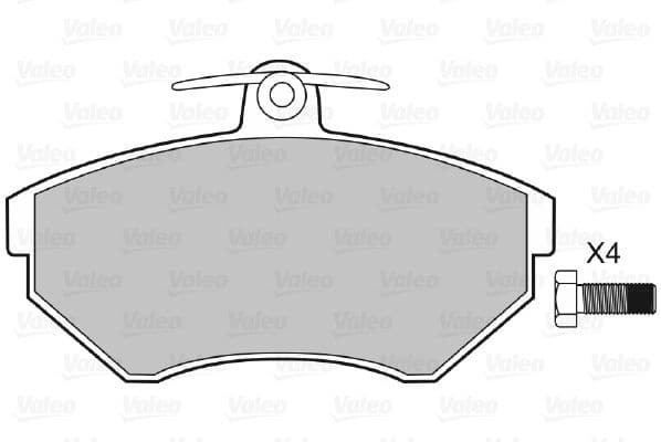 Brake Pad Set, disc brake 598330 - image 2