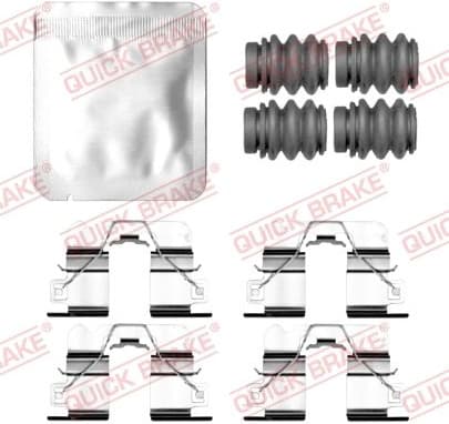 Accessory Kit, disc brake pad 109-0213