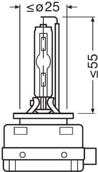 Bulb, headlight XENARC® ORIGINAL 66340-1HB