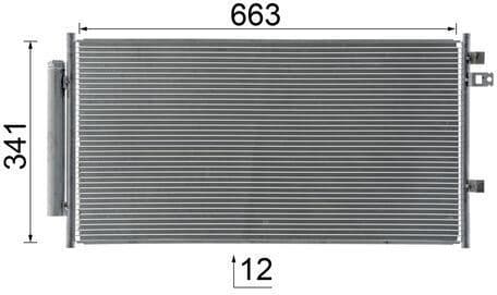 Condenser, air conditioning BEHR AC33000S - image 10