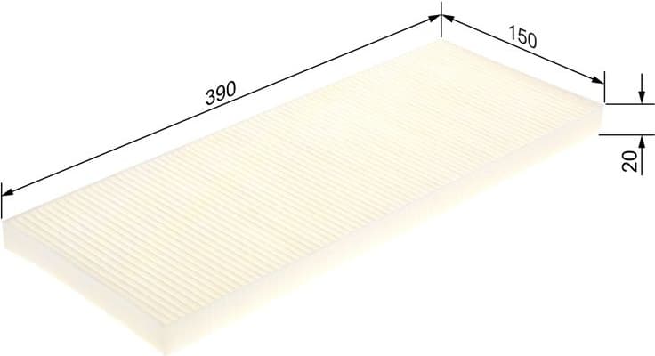 Filter, cabin air 1987431220 - image 9