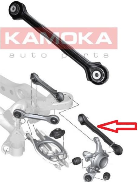 Arm rear suspension 9050047