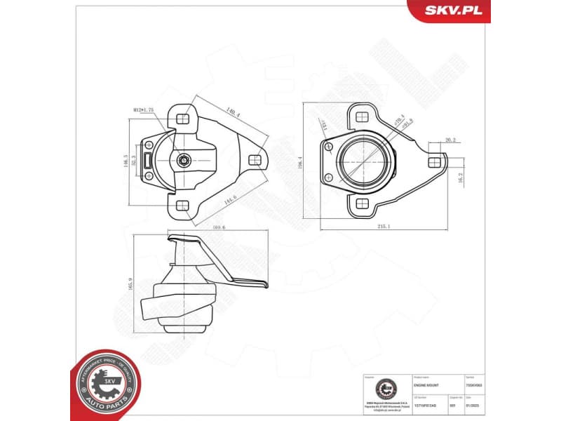 Mounting, engine 75SKV063 - image 7
