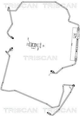 Hydraulic Hose, steering 8516 27001