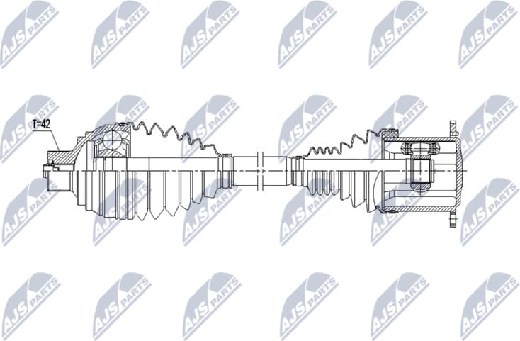 Drive Shaft NPW-AU-086