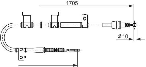 Cable Pull, parking brake 1987482908 - image 10
