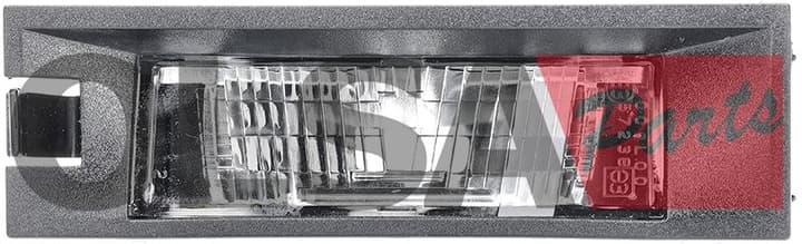 Licence Plate Light OLSA Aftermarket, original spare part 72335